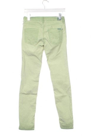 Дамски панталон 7 For All Mankind, Размер XS, Цвят Зелен, Цена 14,76 лв.