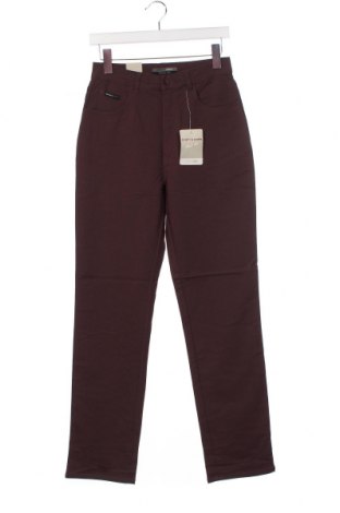 Дамски панталон Bram's Paris, Размер XS, Цвят Кафяв, Цена 15,87 лв.