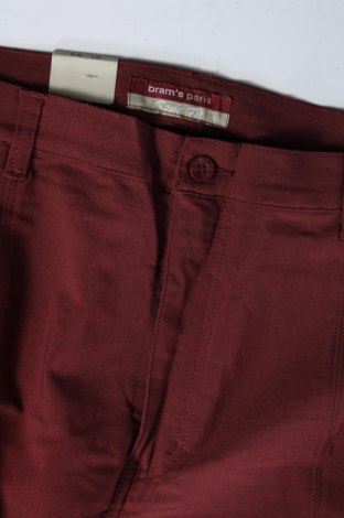 Дамски панталон Bram's Paris, Размер XXL, Цвят Червен, Цена 9,66 лв.