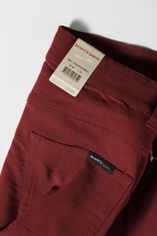Дамски панталон Bram's Paris, Размер XL, Цвят Червен, Цена 9,66 лв.