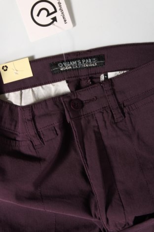 Dámské kalhoty  Bram's Paris, Velikost S, Barva Fialová, Cena  130,00 Kč