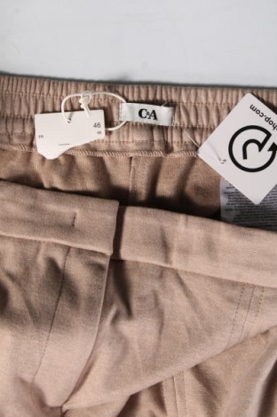 Дамски панталон C&A, Размер XL, Цвят Бежов, Цена 10,12 лв.