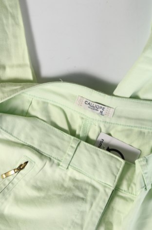 Дамски панталон Calliope, Размер M, Цвят Зелен, Цена 29,00 лв.