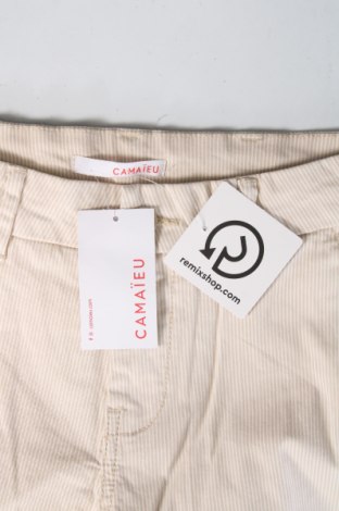 Дамски панталон Camaieu, Размер XS, Цвят Бежов, Цена 46,00 лв.