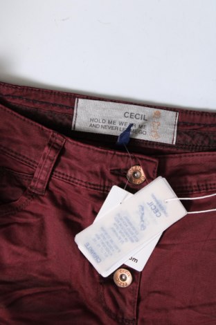 Дамски панталон Cecil, Размер M, Цвят Червен, Цена 10,44 лв.