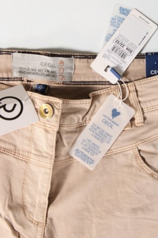 Γυναικείο παντελόνι Cecil, Μέγεθος XL, Χρώμα  Μπέζ, Τιμή 5,38 €