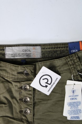 Γυναικείο παντελόνι Cecil, Μέγεθος M, Χρώμα Πράσινο, Τιμή 4,93 €