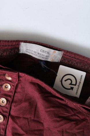 Dámske nohavice Cecil, Veľkosť XL, Farba Červená, Cena  4,49 €
