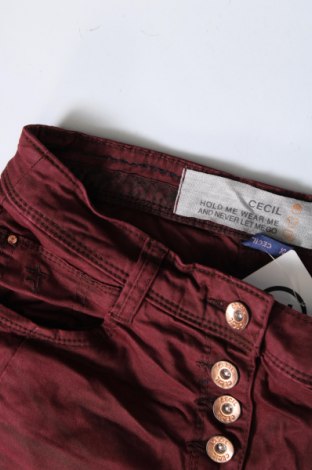 Dámské kalhoty  Cecil, Velikost M, Barva Červená, Cena  139,00 Kč