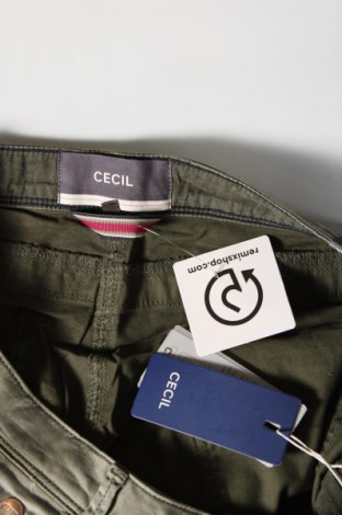 Dámske nohavice Cecil, Veľkosť XL, Farba Zelená, Cena  12,56 €