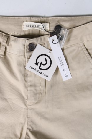 Pantaloni de femei Closet London, Mărime S, Culoare Bej, Preț 28,82 Lei