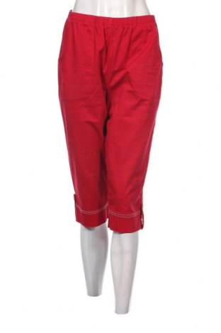 Дамски панталон Denim&Co., Размер S, Цвят Червен, Цена 4,06 лв.
