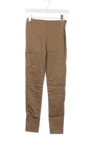 Дамски панталон H&M Divided, Размер XS, Цвят Бежов, Цена 4,35 лв.