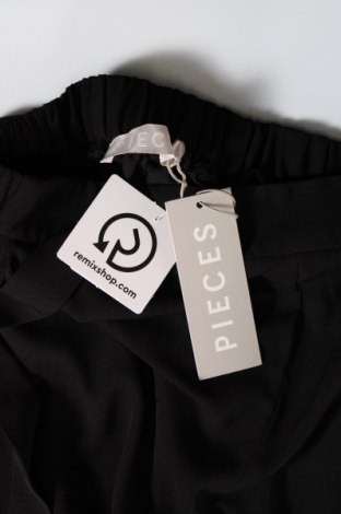 Дамски панталон Pieces, Размер XS, Цвят Черен, Цена 54,00 лв.
