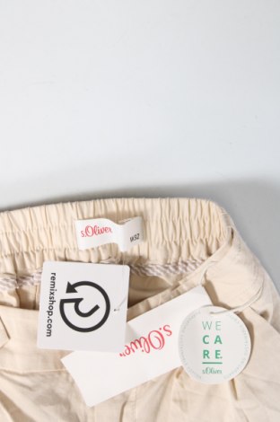 Γυναικείο παντελόνι S.Oliver, Μέγεθος XS, Χρώμα  Μπέζ, Τιμή 44,85 €