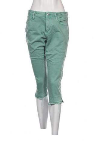 Дамски панталон S.Oliver, Размер M, Цвят Зелен, Цена 13,05 лв.