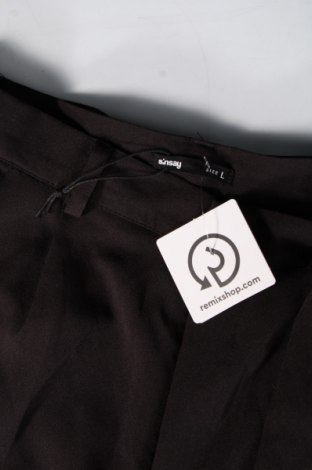 Γυναικείο παντελόνι Sinsay, Μέγεθος L, Χρώμα Μαύρο, Τιμή 4,98 €