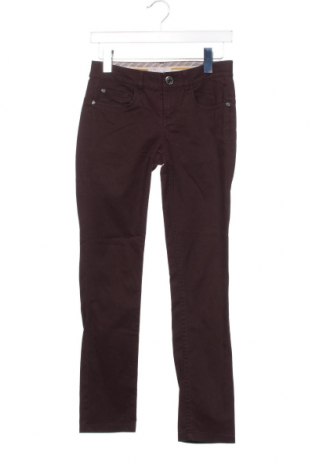 Pantaloni de femei Stefanel, Mărime XXS, Culoare Maro, Preț 22,37 Lei