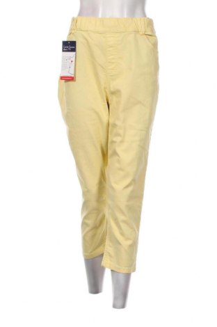 Дамски панталон Terre De Marins, Размер XXL, Цвят Жълт, Цена 19,14 лв.