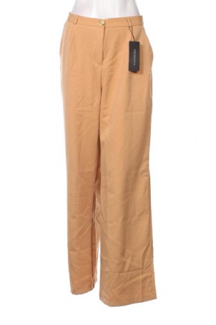 Дамски панталон Trendyol, Размер L, Цвят Бежов, Цена 87,00 лв.