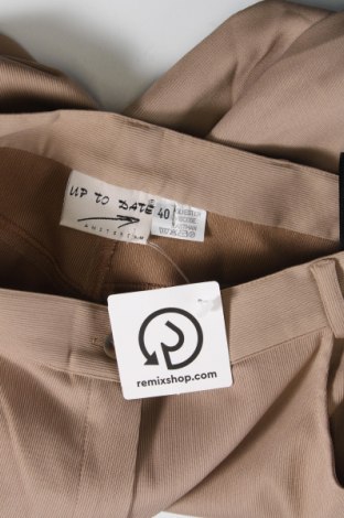 Γυναικείο παντελόνι Up to date, Μέγεθος M, Χρώμα  Μπέζ, Τιμή 5,38 €