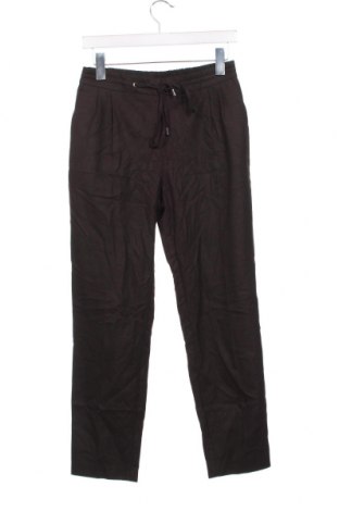 Дамски панталон Zara, Размер XS, Цвят Кафяв, Цена 4,80 лв.