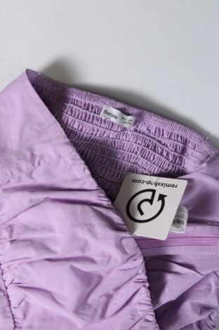 Γυναικείο αμάνικο μπλουζάκι Bershka, Μέγεθος M, Χρώμα Βιολετί, Τιμή 10,82 €