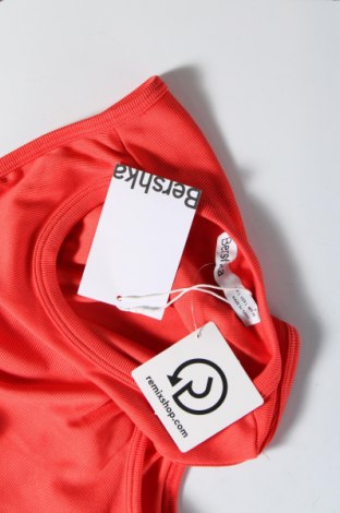 Γυναικείο αμάνικο μπλουζάκι Bershka, Μέγεθος L, Χρώμα Κόκκινο, Τιμή 3,14 €
