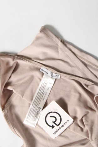 Γυναικείο αμάνικο μπλουζάκι Bershka, Μέγεθος L, Χρώμα  Μπέζ, Τιμή 8,66 €
