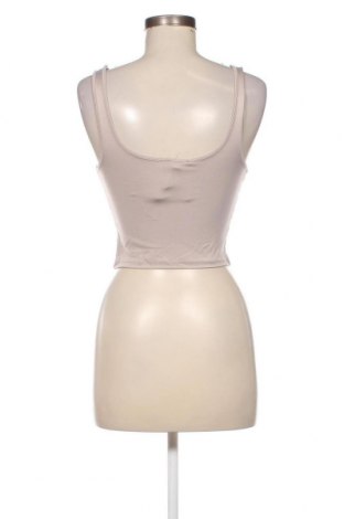 Γυναικείο αμάνικο μπλουζάκι Bershka, Μέγεθος M, Χρώμα  Μπέζ, Τιμή 8,66 €