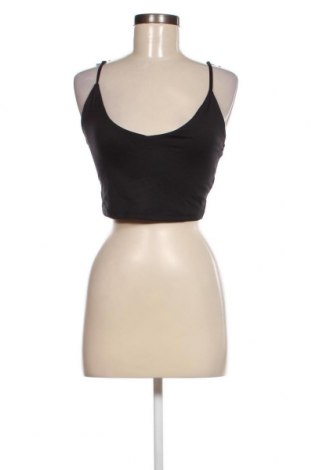 Γυναικείο αμάνικο μπλουζάκι Bershka, Μέγεθος L, Χρώμα Μαύρο, Τιμή 2,81 €