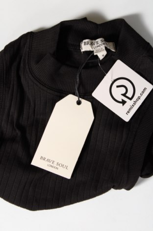 Γυναικείο αμάνικο μπλουζάκι Brave Soul, Μέγεθος S, Χρώμα Μαύρο, Τιμή 14,95 €