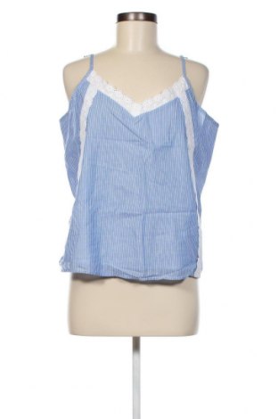 Γυναικείο αμάνικο μπλουζάκι Camaieu, Μέγεθος XL, Χρώμα Μπλέ, Τιμή 3,25 €