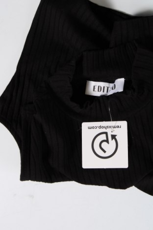 Γυναικείο αμάνικο μπλουζάκι Edited, Μέγεθος L, Χρώμα Μαύρο, Τιμή 2,99 €