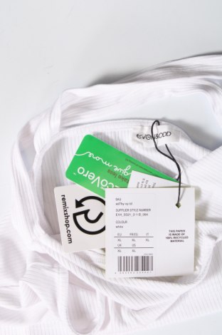 Damska koszulka na ramiączkach Even&Odd, Rozmiar XL, Kolor Biały, Cena 16,23 zł