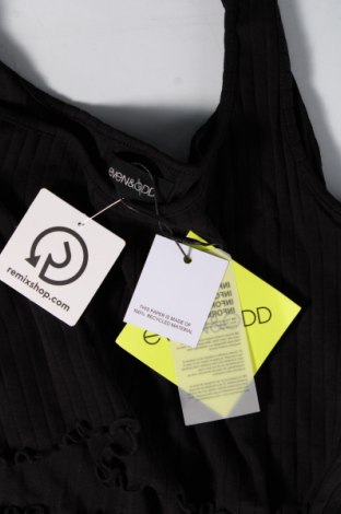 Γυναικείο αμάνικο μπλουζάκι Even&Odd, Μέγεθος L, Χρώμα Μαύρο, Τιμή 3,46 €