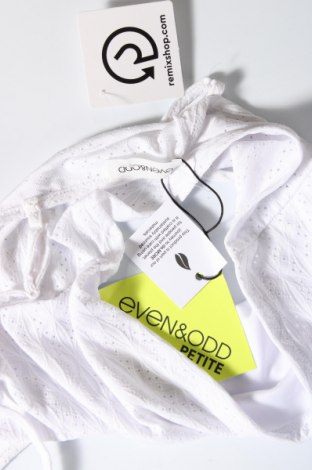 Γυναικείο αμάνικο μπλουζάκι Even&Odd, Μέγεθος S, Χρώμα Λευκό, Τιμή 10,82 €