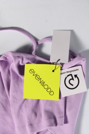 Γυναικείο αμάνικο μπλουζάκι Even&Odd, Μέγεθος M, Χρώμα Βιολετί, Τιμή 3,03 €