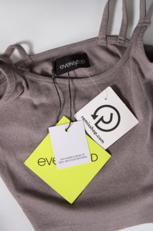 Γυναικείο αμάνικο μπλουζάκι Even&Odd, Μέγεθος XS, Χρώμα Γκρί, Τιμή 3,03 €