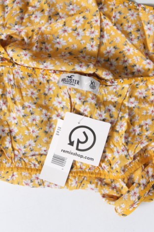 Γυναικείο αμάνικο μπλουζάκι Hollister, Μέγεθος XL, Χρώμα Κίτρινο, Τιμή 3,44 €