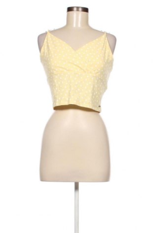 Γυναικείο αμάνικο μπλουζάκι Hollister, Μέγεθος XL, Χρώμα Κίτρινο, Τιμή 14,95 €