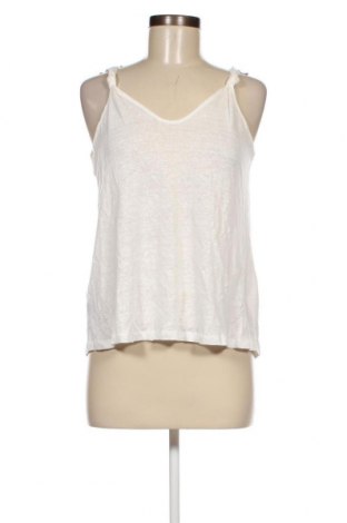Γυναικείο αμάνικο μπλουζάκι Mango, Μέγεθος M, Χρώμα Λευκό, Τιμή 2,40 €