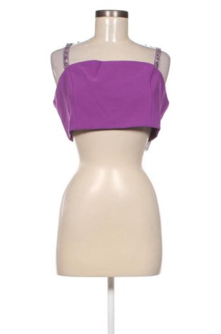 Γυναικείο αμάνικο μπλουζάκι Misspap, Μέγεθος XL, Χρώμα Βιολετί, Τιμή 3,14 €