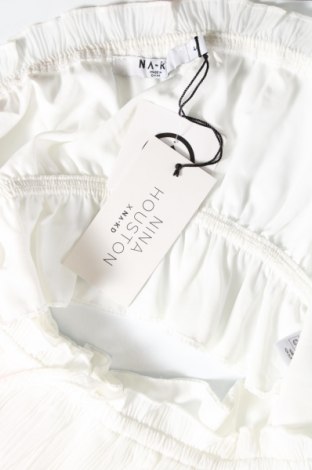 Γυναικείο αμάνικο μπλουζάκι NA-KD, Μέγεθος XL, Χρώμα Λευκό, Τιμή 3,29 €