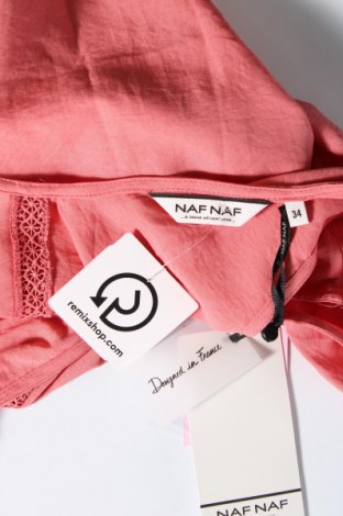 Γυναικείο αμάνικο μπλουζάκι Naf Naf, Μέγεθος XXS, Χρώμα Κόκκινο, Τιμή 3,89 €