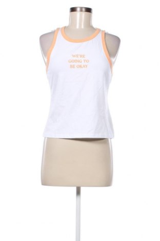 Γυναικείο αμάνικο μπλουζάκι New Look, Μέγεθος L, Χρώμα Λευκό, Τιμή 2,49 €