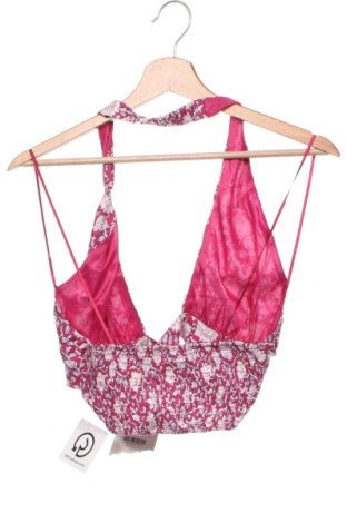 Γυναικείο αμάνικο μπλουζάκι Pull&Bear, Μέγεθος S, Χρώμα Ρόζ , Τιμή 3,79 €