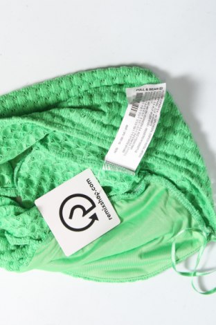 Damska koszulka na ramiączkach Pull&Bear, Rozmiar XS, Kolor Zielony, Cena 55,97 zł