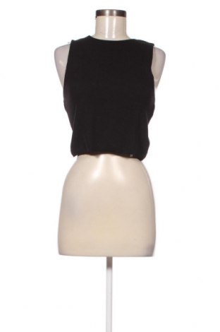 Γυναικείο αμάνικο μπλουζάκι Pull&Bear, Μέγεθος XL, Χρώμα Μαύρο, Τιμή 2,27 €