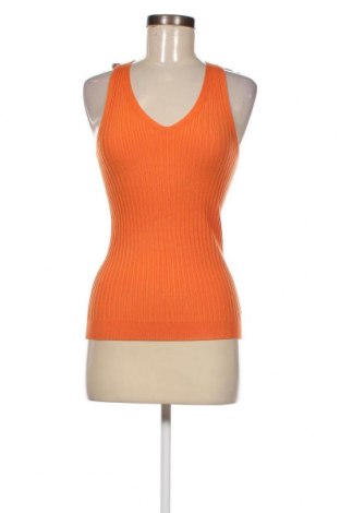 Γυναικείο αμάνικο μπλουζάκι The Korner, Μέγεθος S, Χρώμα Πορτοκαλί, Τιμή 4,63 €